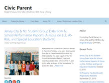Tablet Screenshot of civicparent.org